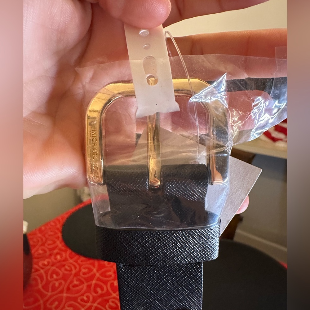 Mk Michael Kors black belt